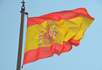 スペインの旗の写真